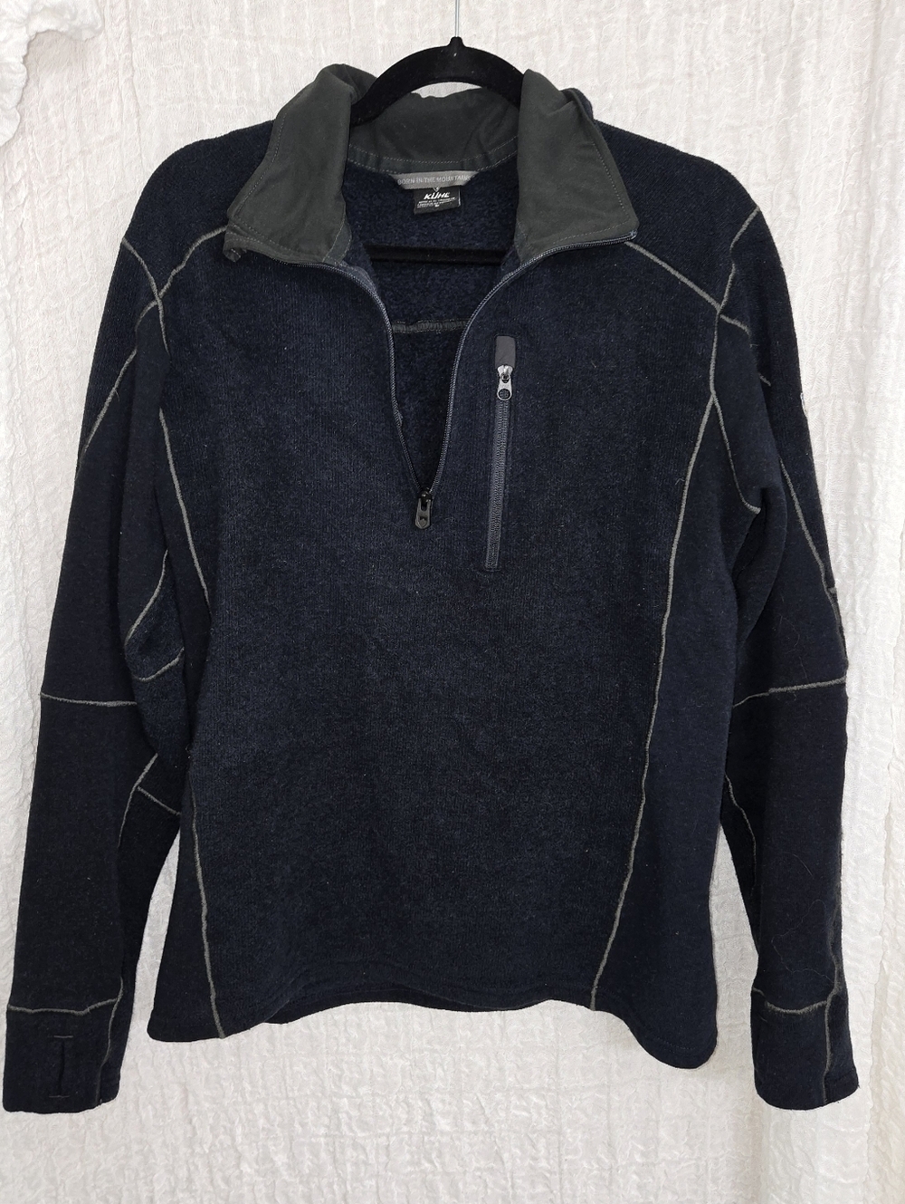 Kuhl Men's‎ Interceptr Quarter Zip Fleece Size Large